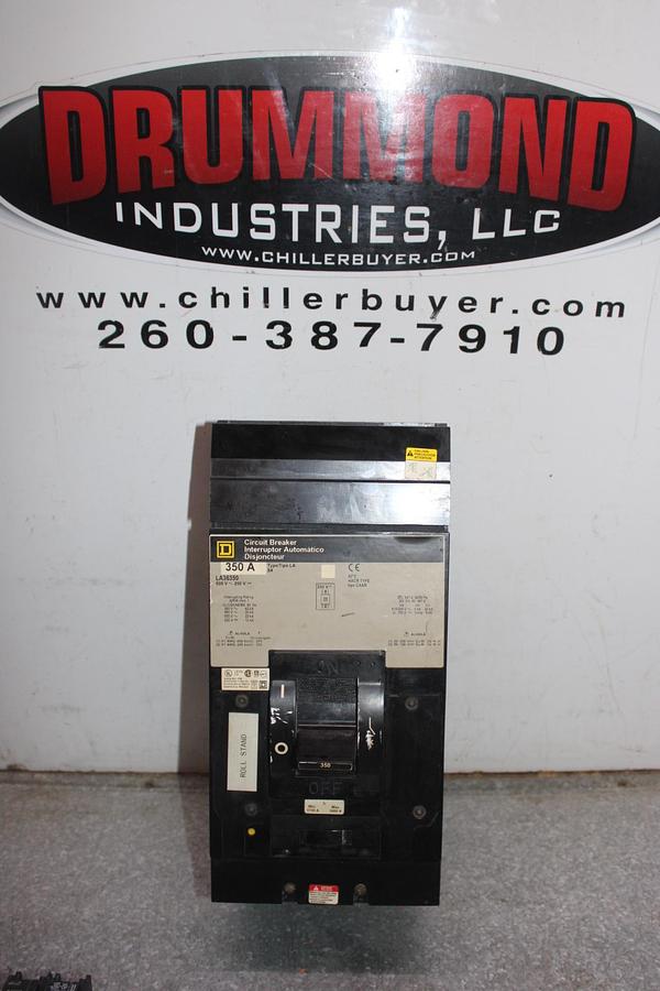 Used SIEMENS SENTRON CIRCUIT BREAKER LD63F600 500 AMP 600 VAC 3-POLE