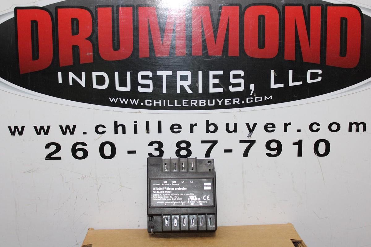 Used KRIWAN INT369R MOTOR PROTECTOR 22-A-276-S24 240 VAC 2.5 AMP *WARRANTY*