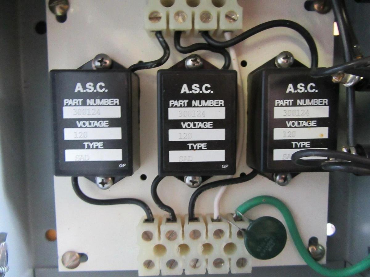 Used ATLANTIC TRANSIENT VOLTAGE SURGE SUPRESSOR 12002 208V 60 HZ 3-PHASE *WARRANTY*