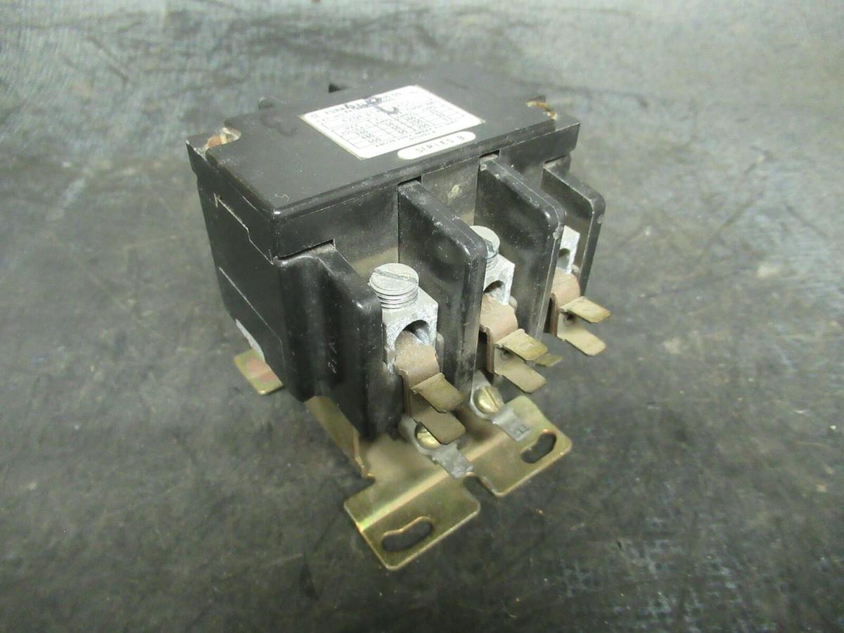 Used 50 AMP FURNAS CONTACTOR 42DE35AF154GC 600 VAC 3 POLE 63 AMP/RES **WARRANTY**