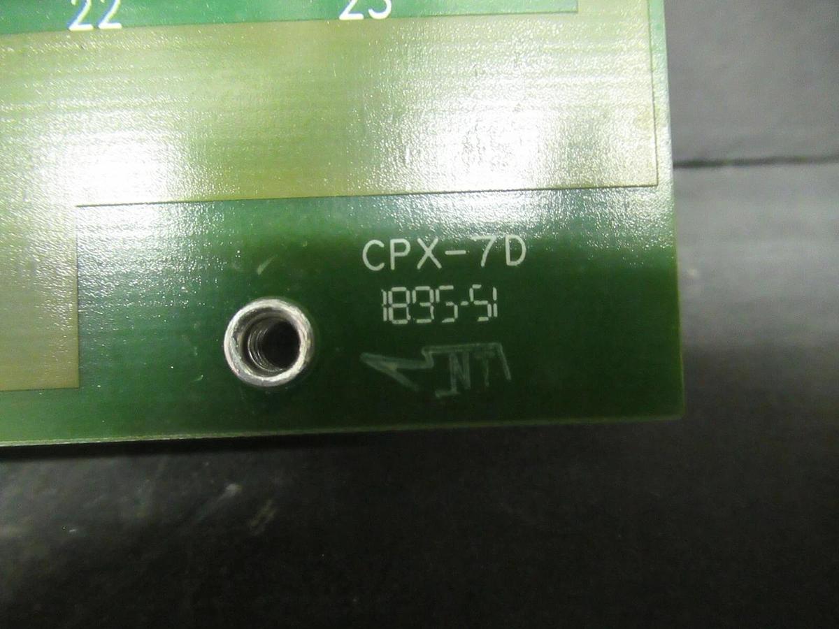 Used CROUZET SLOT RELAY CIRCUIT BOARD PB-24 57-105 REV W W/ TYCO OAC-5A RELAYS