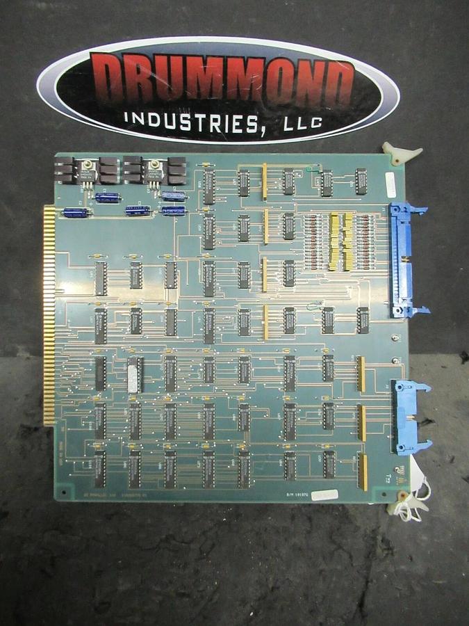 Used EXIDE ELECTRONICS EE PARALLEL I/0 CIRCUIT BOARD 118302776 REV P1 101072985 P2
