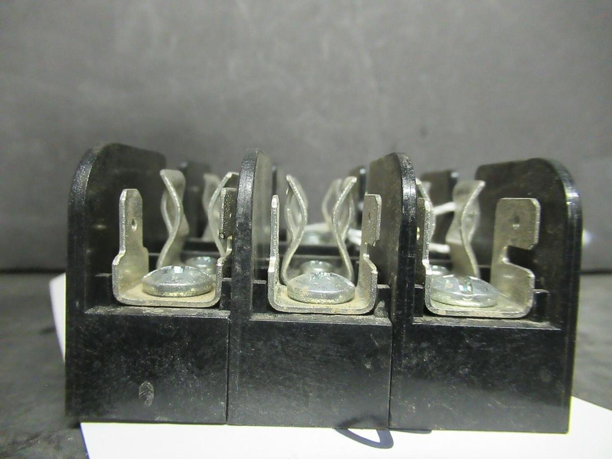 Used FERRAZ SHAWMUT FUSE HOLDER 30313 FOR 30 AMP 600 V FUSES **WARRANTY**