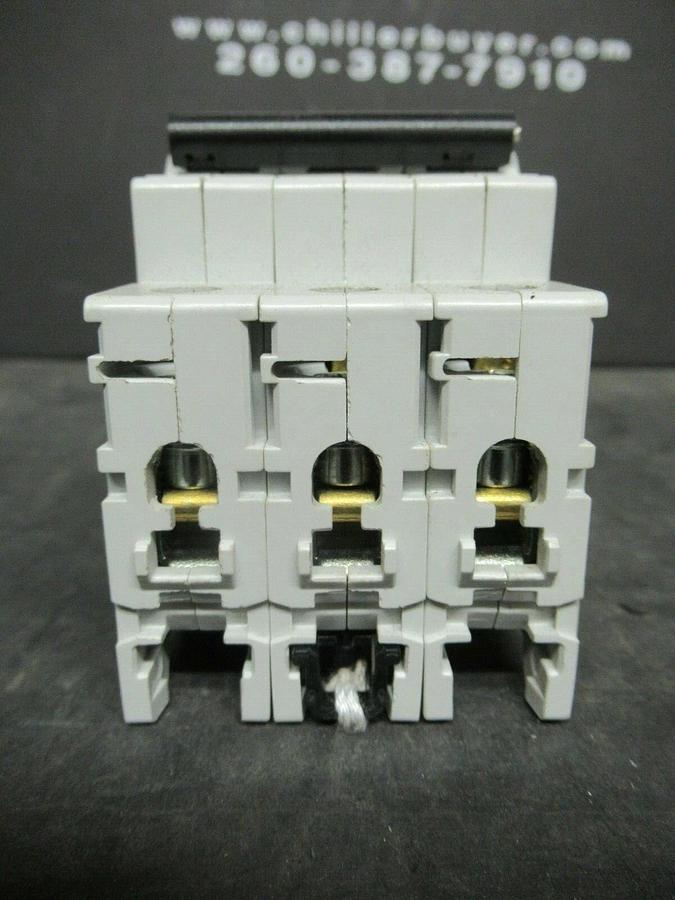 Used 25 AMP ABB BREAKER S203-K25 400 VAC 3 POLE **WARRANTY INCLUDED**