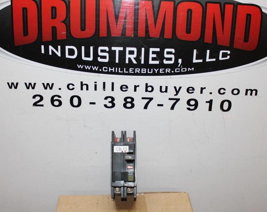 Used SQUARE D CIRCUIT BREAKER QOU250 50 AMP 2-POLE 120/240 VAC **WARRANTY**