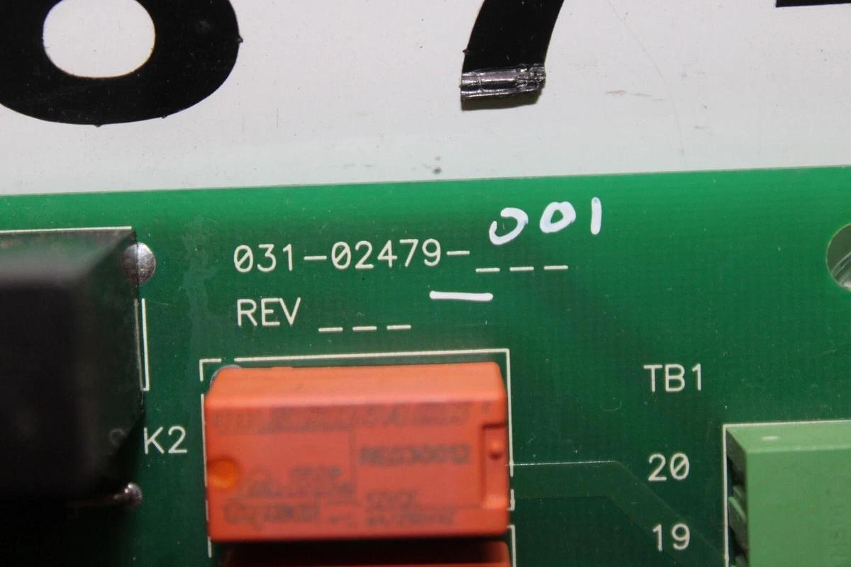 Used YORK RELAY CIRCUIT BOARD 031-02479-001 **WARRANTY INCLUDED**