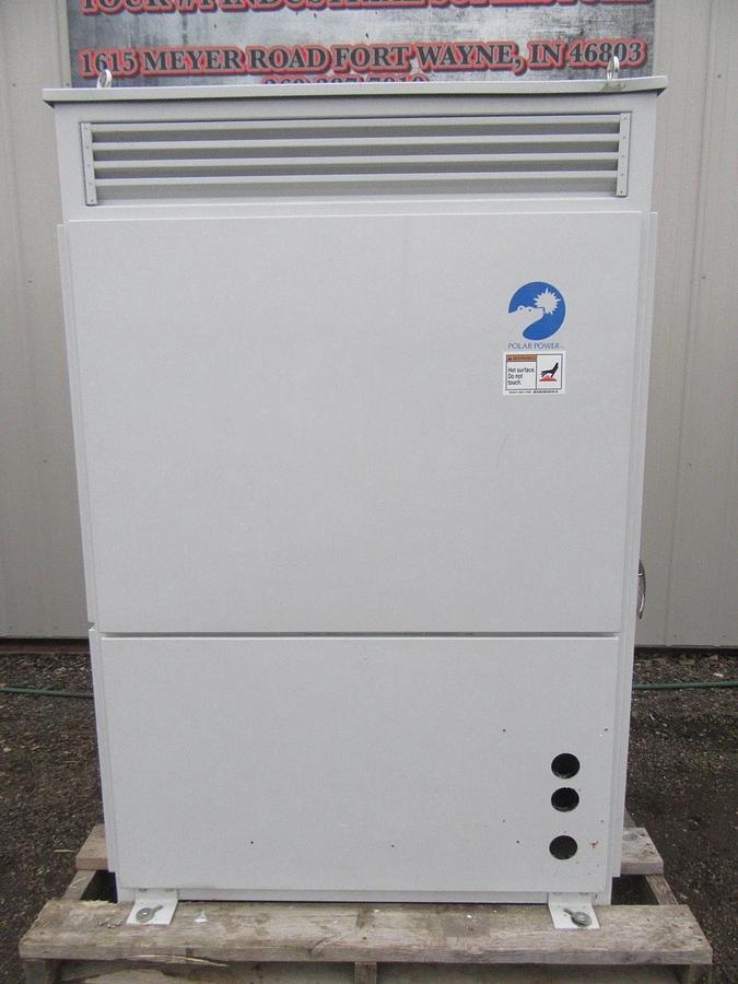 Used POLAR POWER 15KW DC GENERATOR DIESEL YANMAR 3TNV88 40-60V DC 62 HRS 2016 *VIDEO*