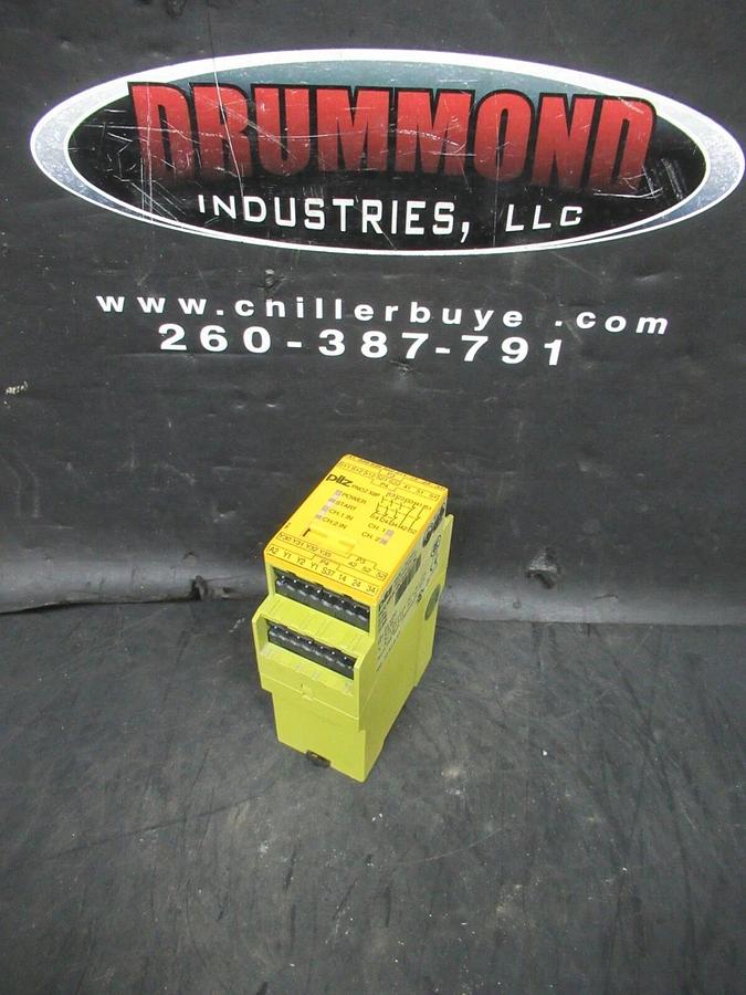 Used PILZ SAFETY RELAY PNOZ-X8P 24 VDC 2.5 WATT 240 VAC 8 AMP **WARRANTY**