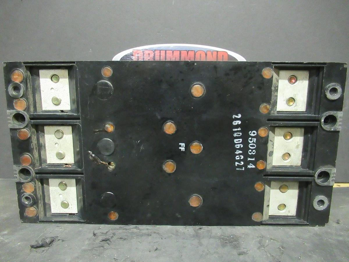 Used CUTLER HAMMER MOLDED CASE SWITCH 1200 AMP 600 VAC 3-POLE 3PST *WARRANTY*