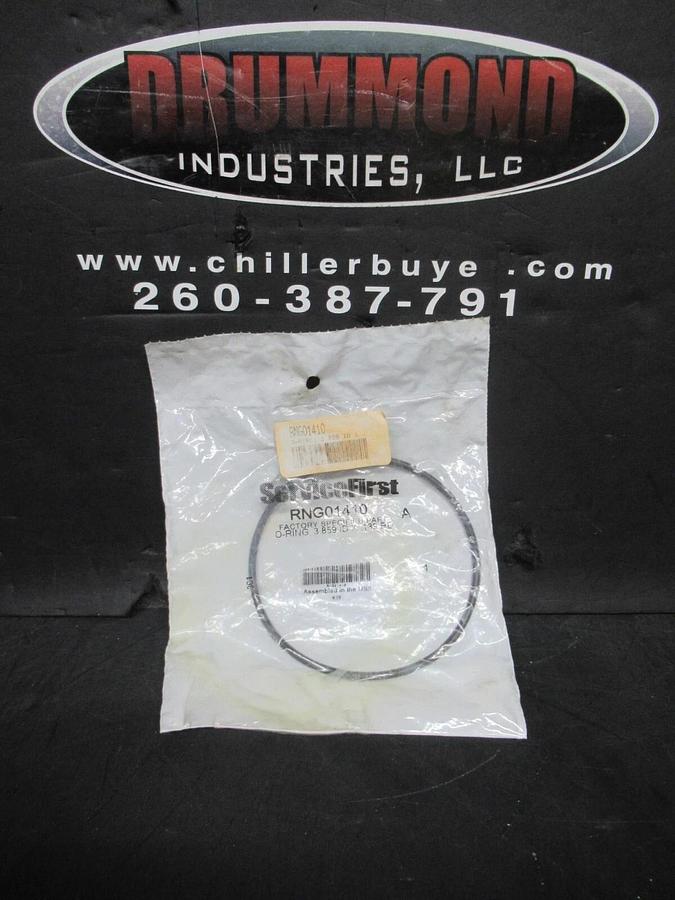 Used TRANE SERVICE FIRST O'RING RNG01410 3.859" I.D. X 0.139" R.D.