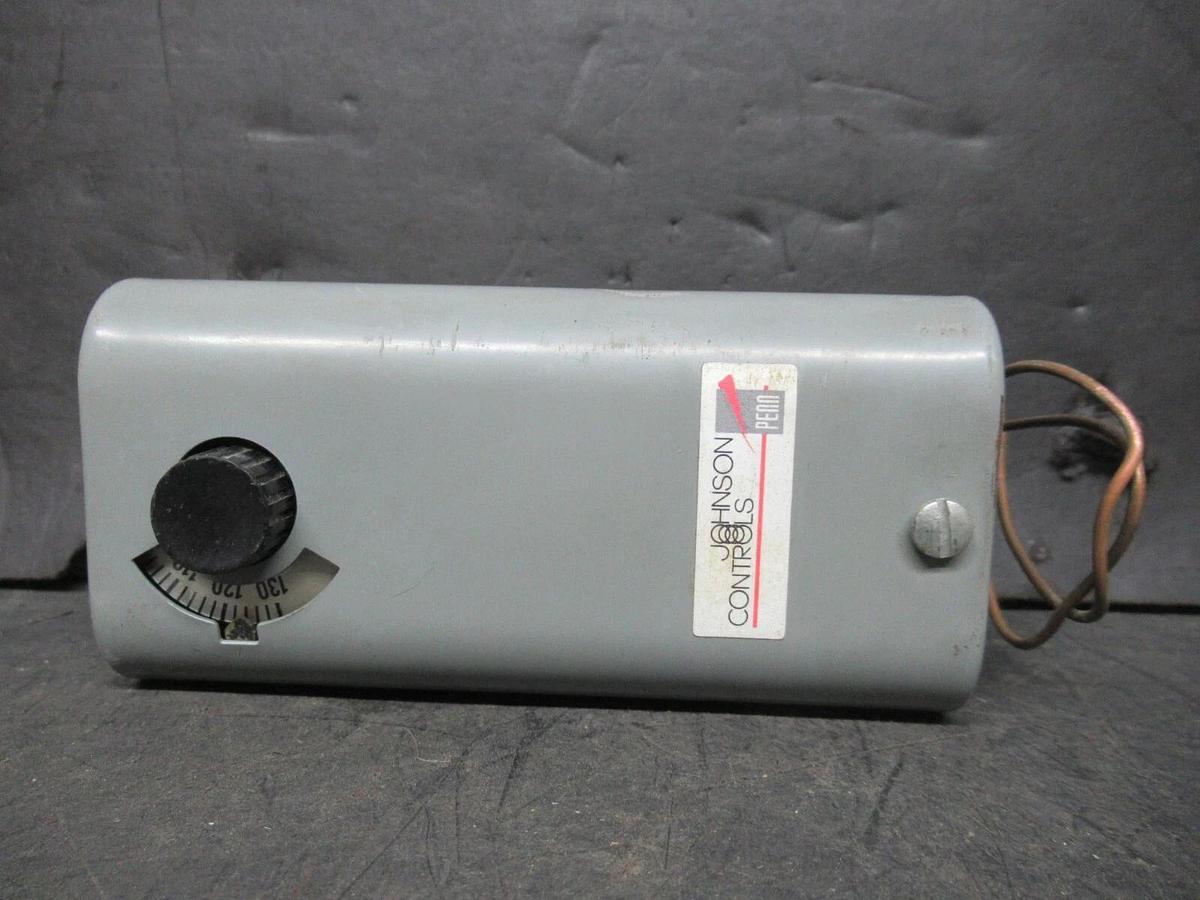Used JOHNSON CONTROLS INDUSTRIAL THERMOSTAT A19ABC-4 277 VOLT 22 AMP **WARRANTY**