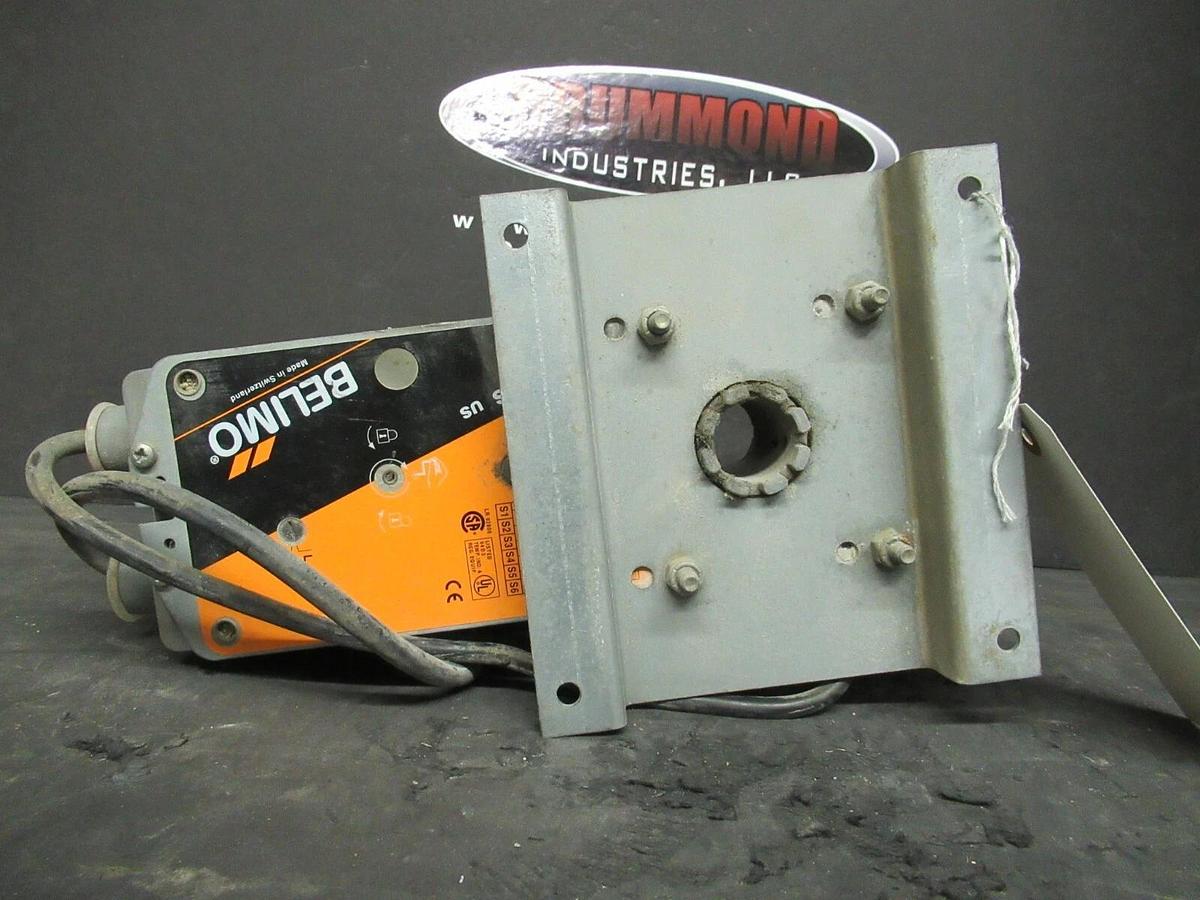 Used BELIMO SPRING RETURN ACTUATOR AF24-3-S-US 24 VAC/DC 10 VA 6W