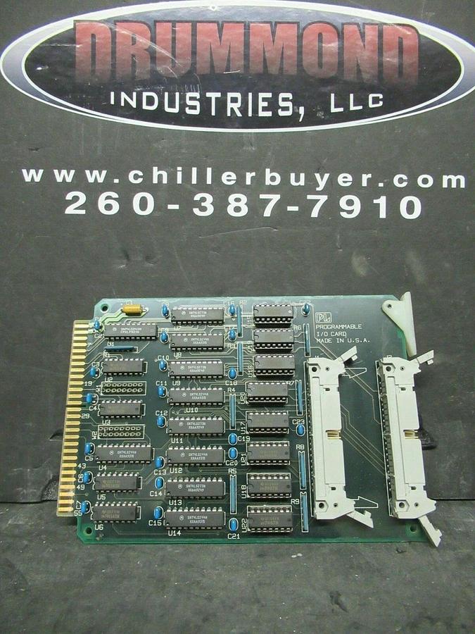 Used PL PROGRAMMABLE I/O CIRCUIT BOARD PWB110781-002 REV 001 **WARRANTY INCLUDED**