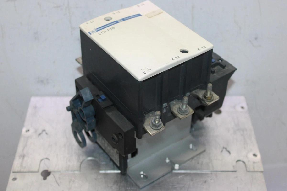 Used TELEMECANIQUE CONTACTOR LC1F115 600 VAC 175 AMP 3-POLE *WARRANTY*