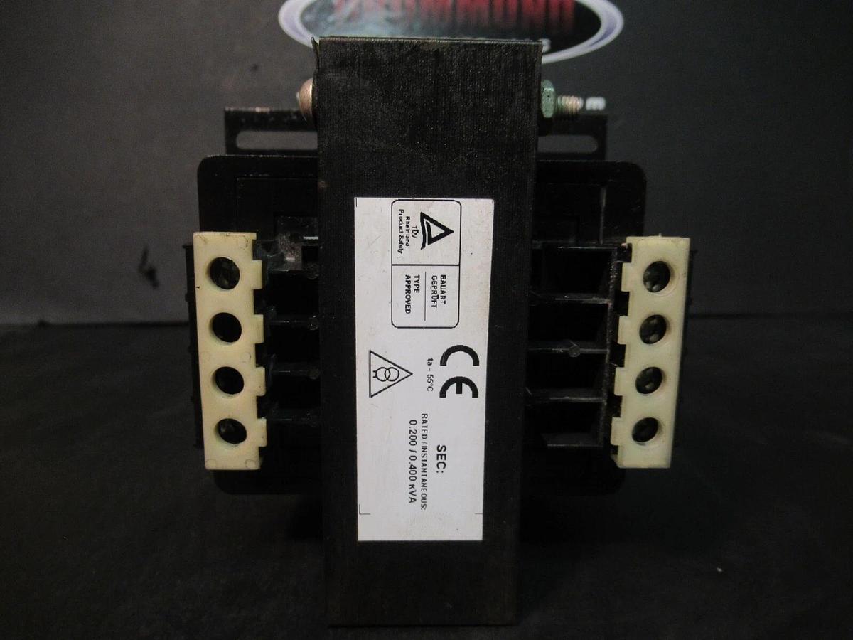 Used ALLEN BRADLEY CONTROL TRANSFORMER 1497-D-BASX-0-N SER. A KVA: 0.2 VOLT: 480