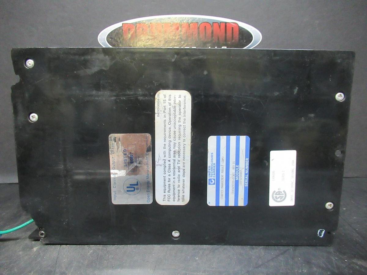 Used UNITED TECHNOLOGIES STARTER MANAGEMENT MODULE CESO0121319-01 CEAS420319-01-01