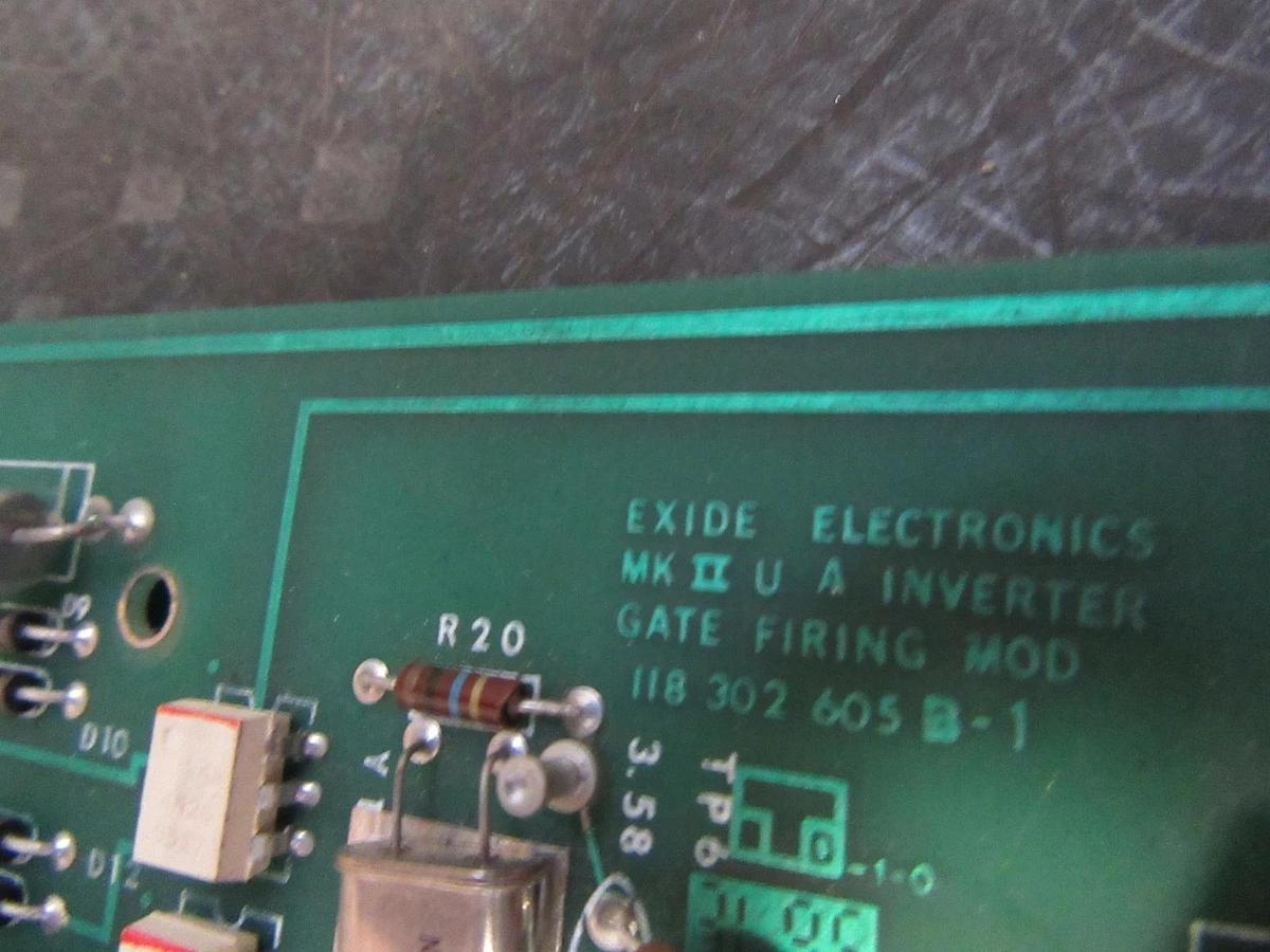 Used EXIDE MK 2-U INVERTER GATE FIRING MOD 101072720 REV B **WARRANTY INCLUDED**