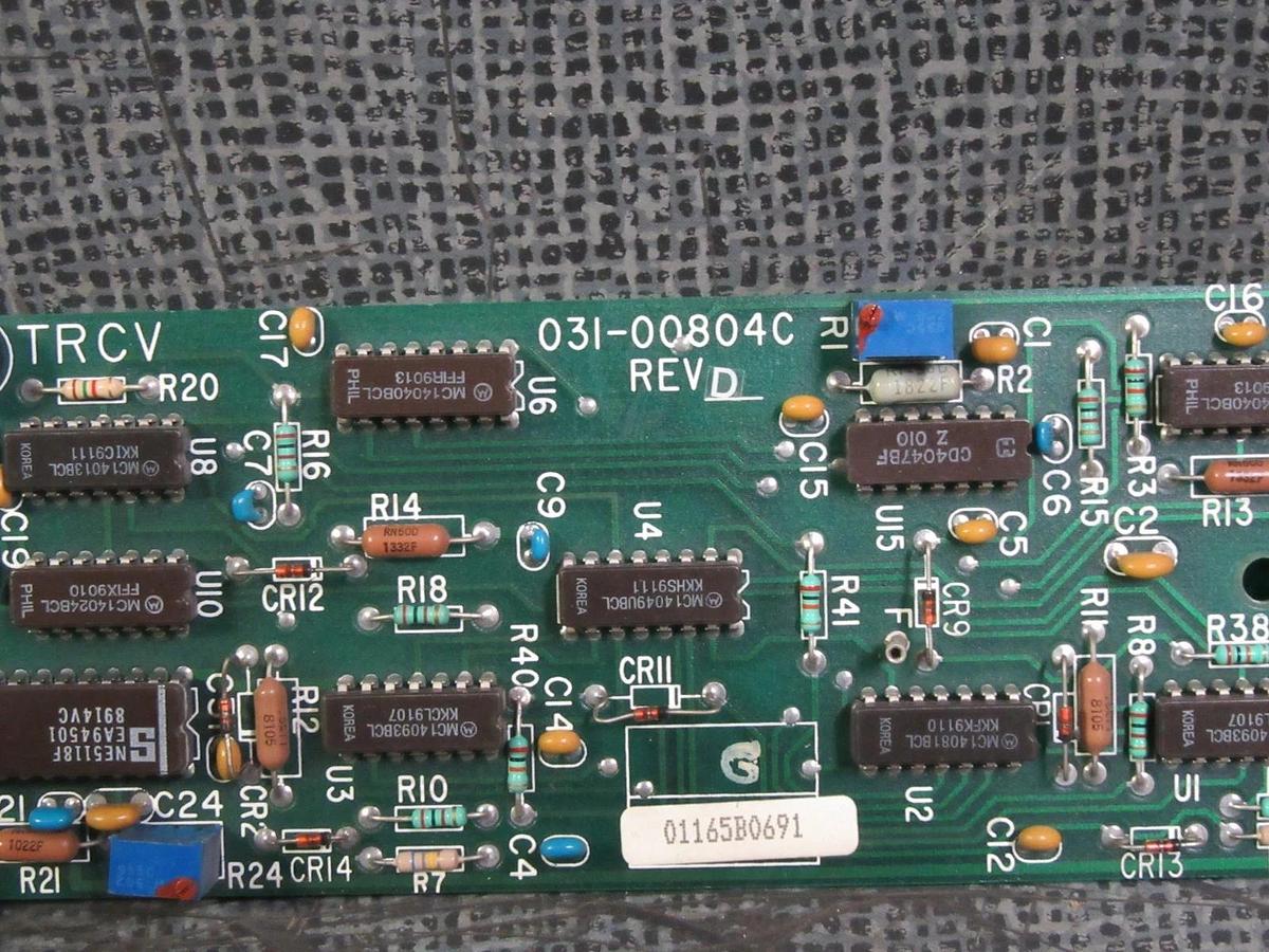 Used YORK CIRCUIT BOARD 031-00804C REV D **WARRANTY INCLUDED**