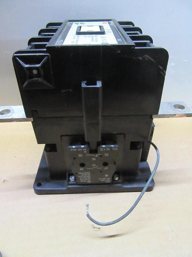 Used ABB CONTACTOR EH-260 600 VAC 300 AMP 250 HP 3-PHASE 3-POLE COIL: 24 VDC