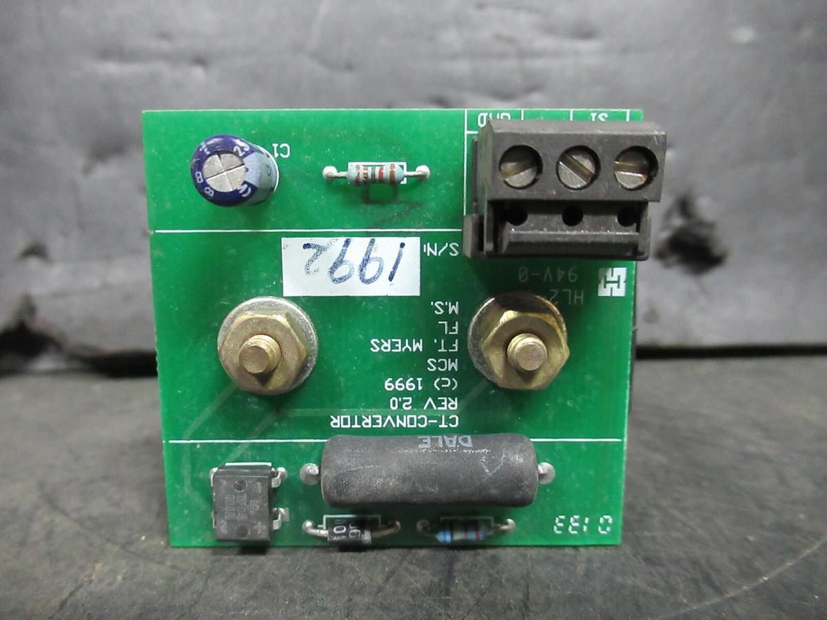 Used INSTRUMENT TRANSFORMER 2-SFT-251-0.2 50-400 HZ 250:0.2 6 VA 600 V W/ CONVERTER