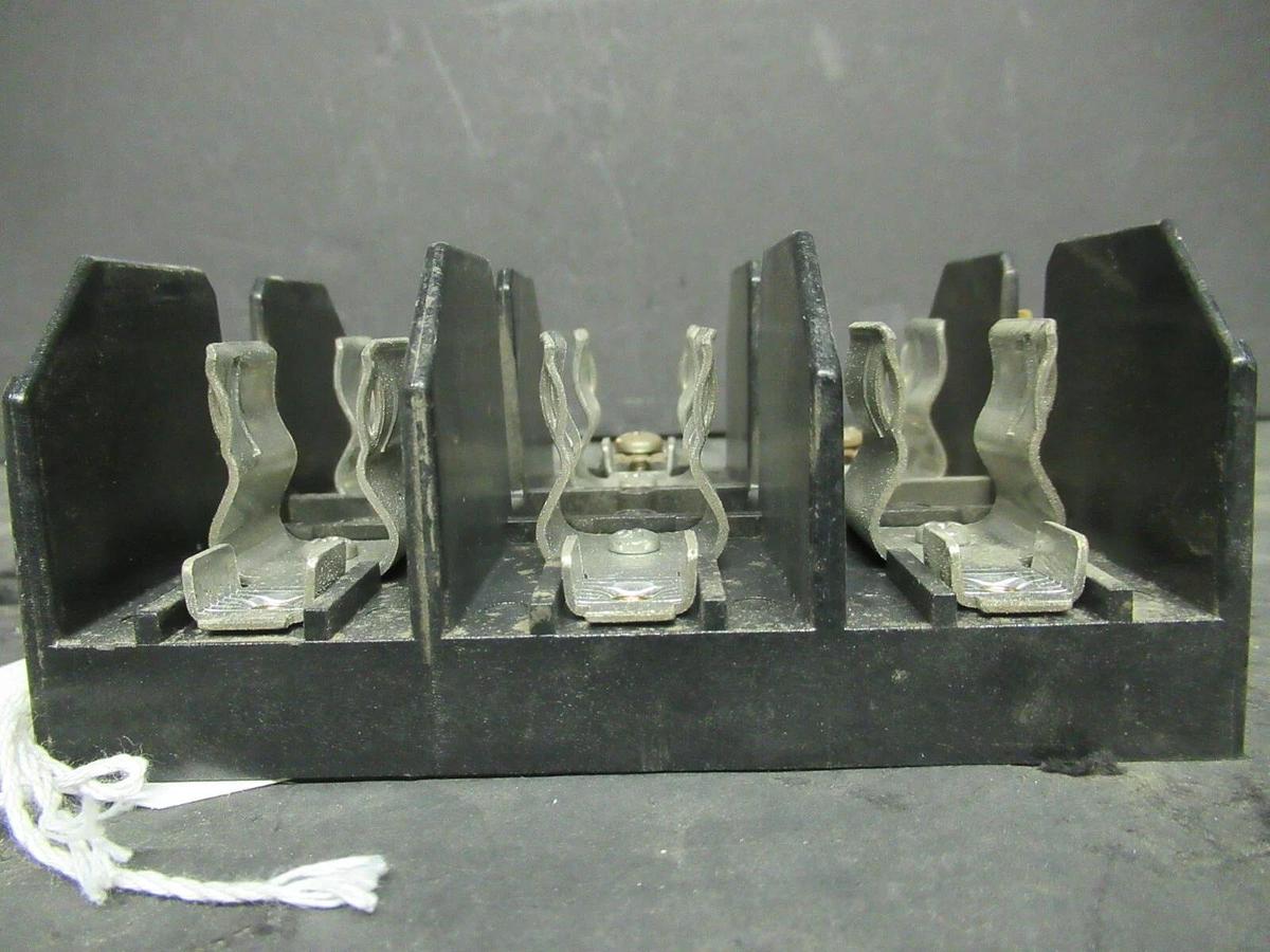 Used MARATHON FUSE HOLDER 6J30A3SP FOR 30 AMP 600 V CLASS J FUSES **WARRANTY**