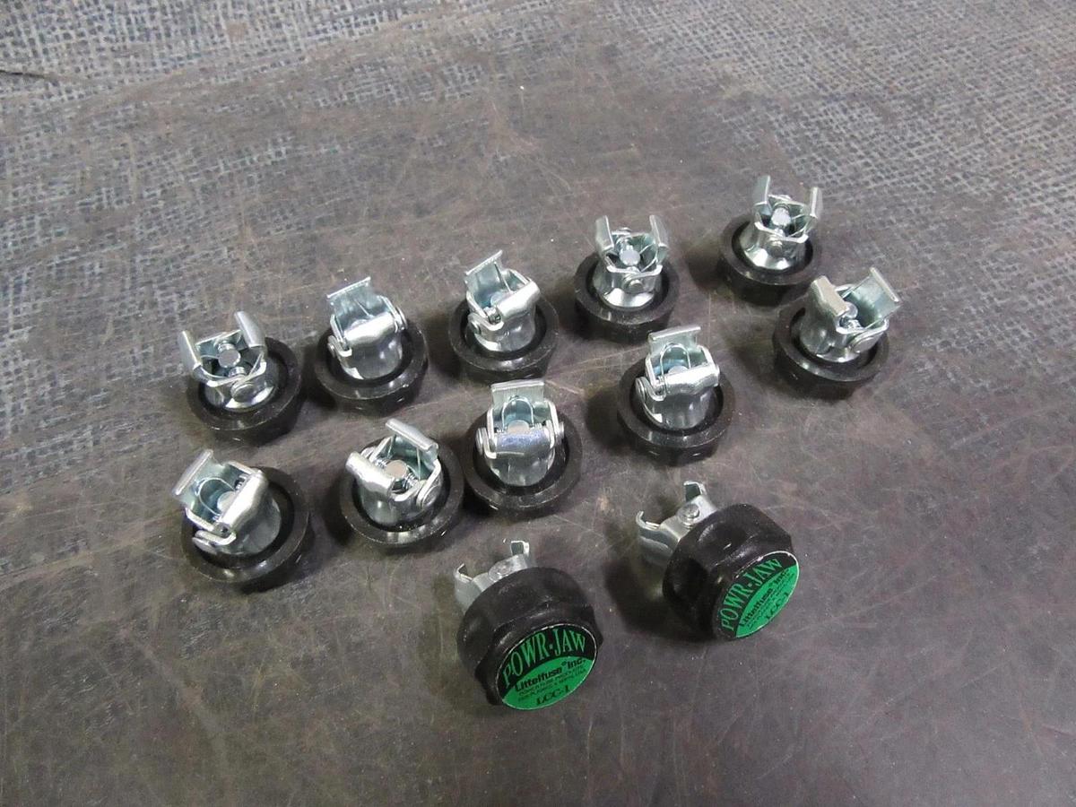 (1) LITTELFUSE LCC1 POWR JAW CLAMPS 30A 250V NO BOX