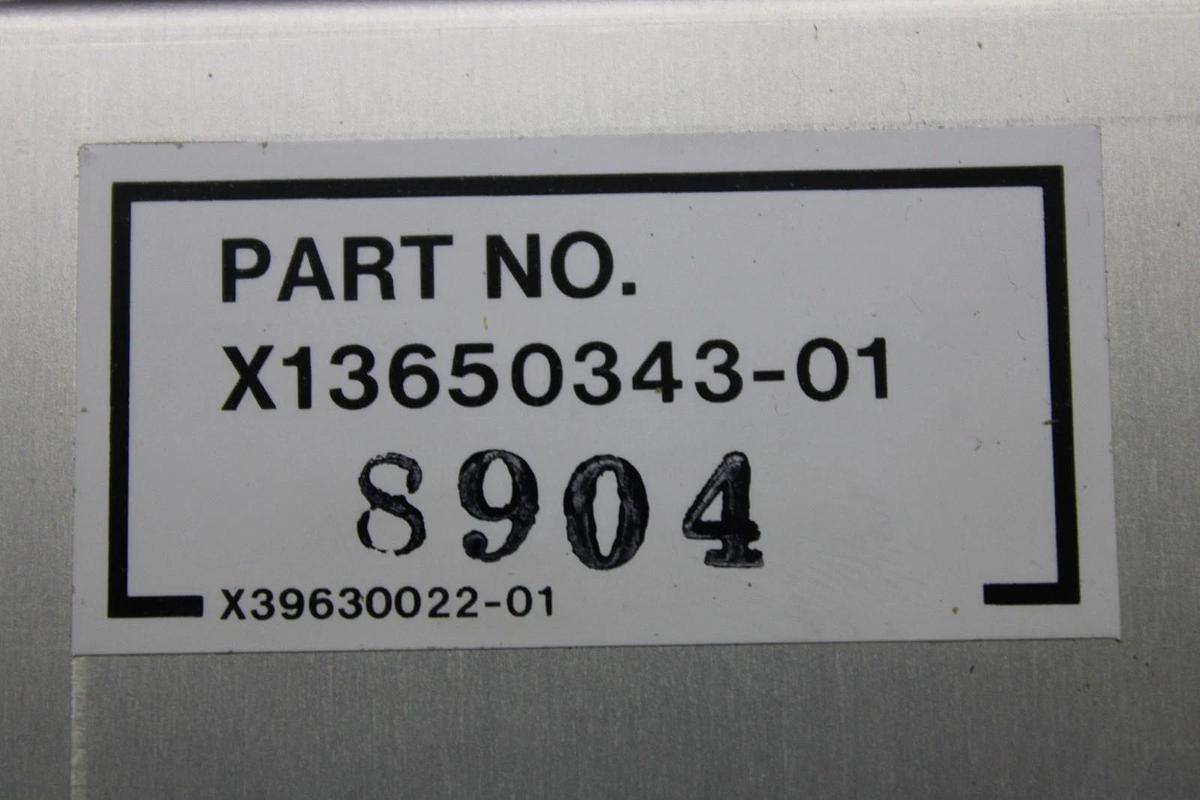 Used TRANE CHILLER CONTROL MODULE X13650345-06 W/ X13650344-02 & X13650343-01