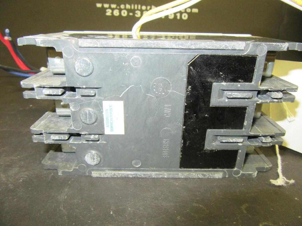 Used 50 AMP ALLEN BRADLEY 140M-H8 BREAKER 140M-H8P-C50 3 POLE 480 VAC W/ AUX SWITCH