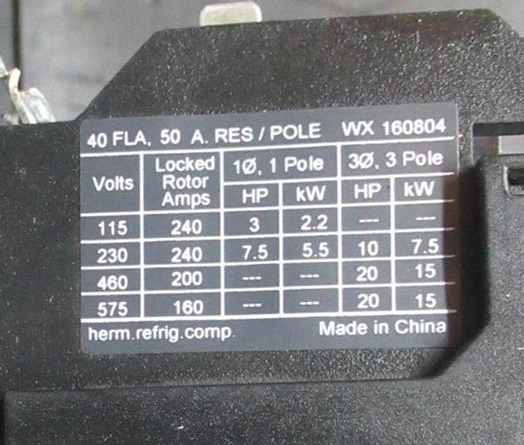 Used EATON CONTACTOR C25DN340 40 AMP 600 VAC 3-POLE 20 HP 15 KW **WARRANTY**