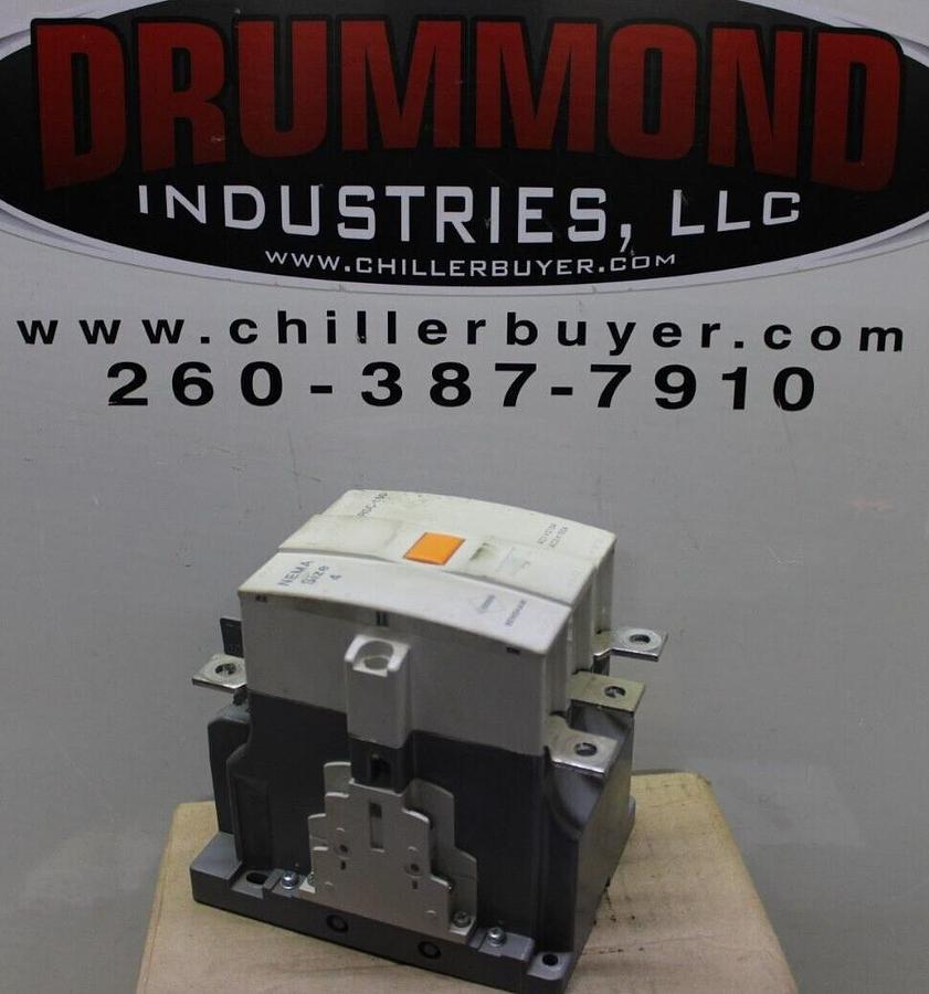 Used BENSHAW NEMA CONTACTOR RSC-150 NEMA 4 600 VAC 3-POLE 210 AMP 100 HP COIL: 240V