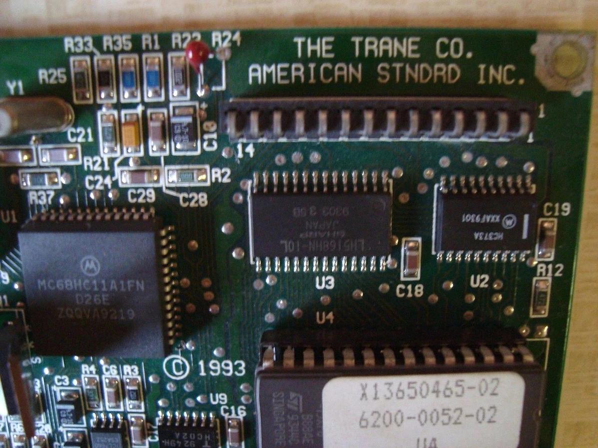 Used TRANE INTERFACE CONTROL CIRCUIT BOARD ASSEMBLY: 6400-0855-01 REV B