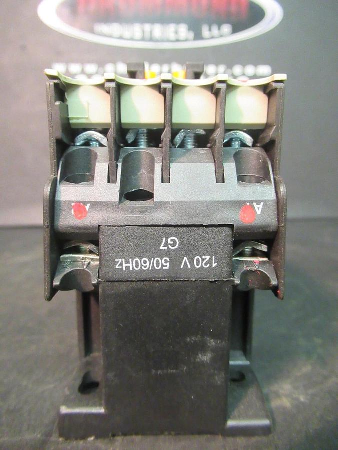 Used RAM CONTROL RELAY RIA2DN40 RIA2-DN-40 10 AMP 600 VAC COIL: 120 VOLT **WARRANTY**