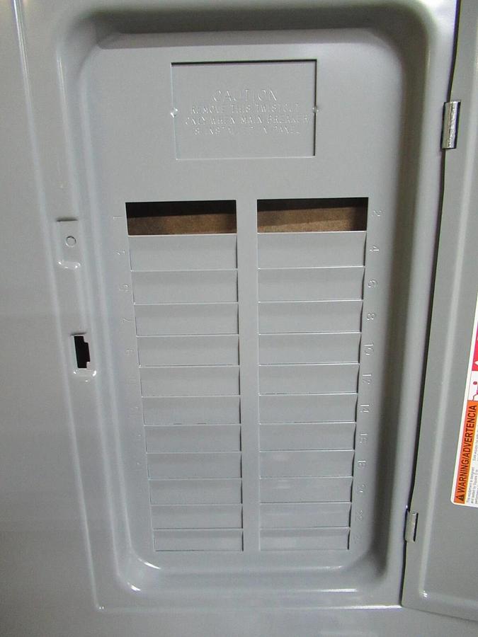 NEW SURPLUS SQUARE D QO LOAD CENTER COVER QOC24US 24-CIRCUIT ECLOSURE TYPE 1