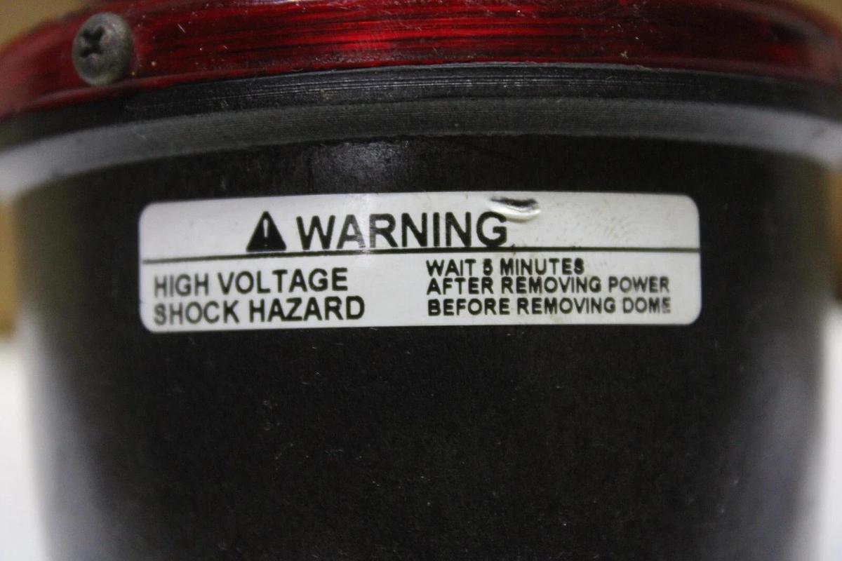 Used LPS STREAMLINE VISUAL SIGNAL LIGHT LP3MSA 4X 48 VDC 0.44 AMP **WARRANTY**