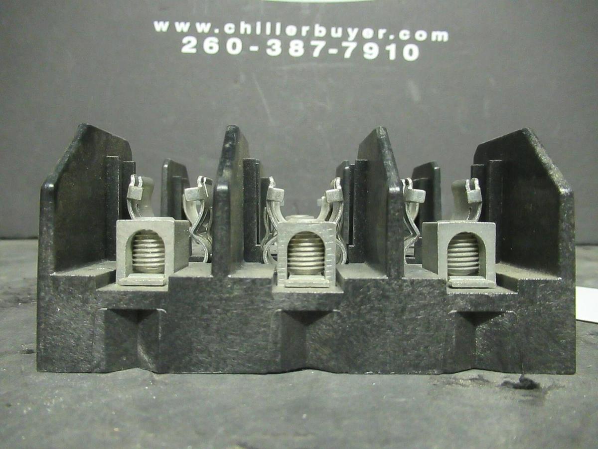 Used LITTELFUSE FUSE HOLDER LR25060-3CR FOR 60 AMP 250 V CLASS J FUSES **WARRANTY**