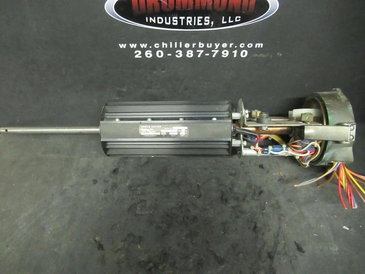 Used INNOVEX INC LINEAR MOTOR ACTUATOR 402C-06-16 9600 WATTS 220/240 VAC SINGLE PHASE