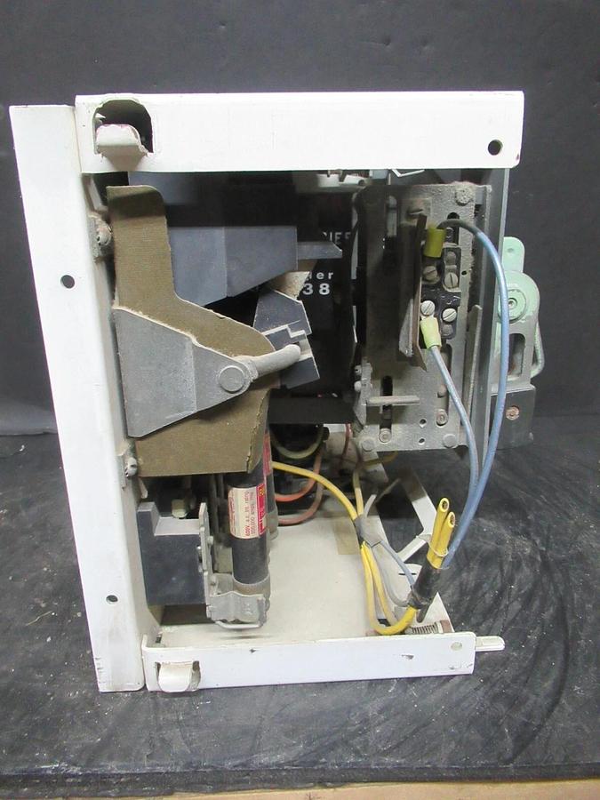 Used ALLEN BRADLEY MOTOR CONTROL BUCKET 12" NEMA SIZE 0 STARTER 509-A0D 600 V 18 AMP