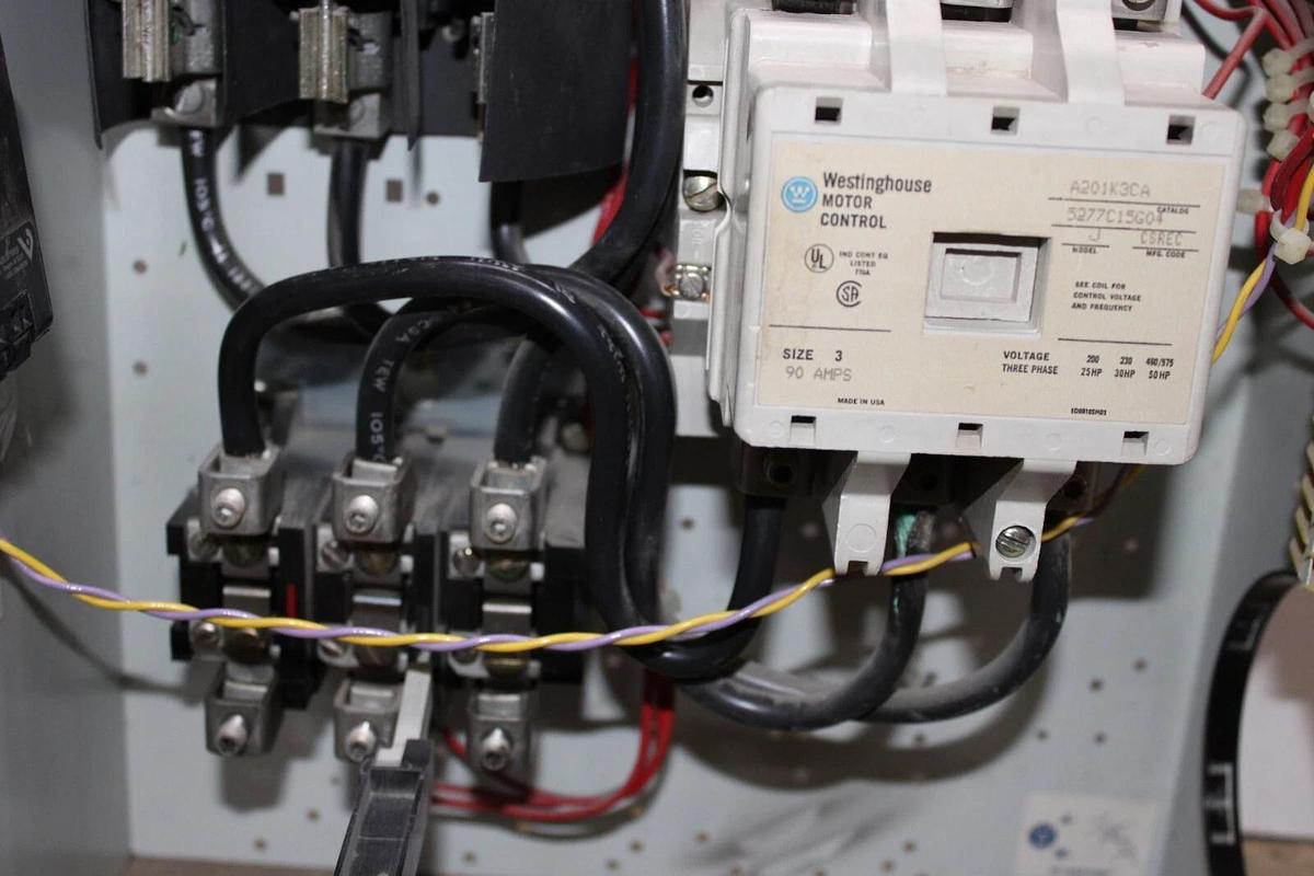 Used CUTLER HAMMER MCC STARTER BUCKET 2100 FREEDOM 24" CL75250-6 100 AMP SIZE 3