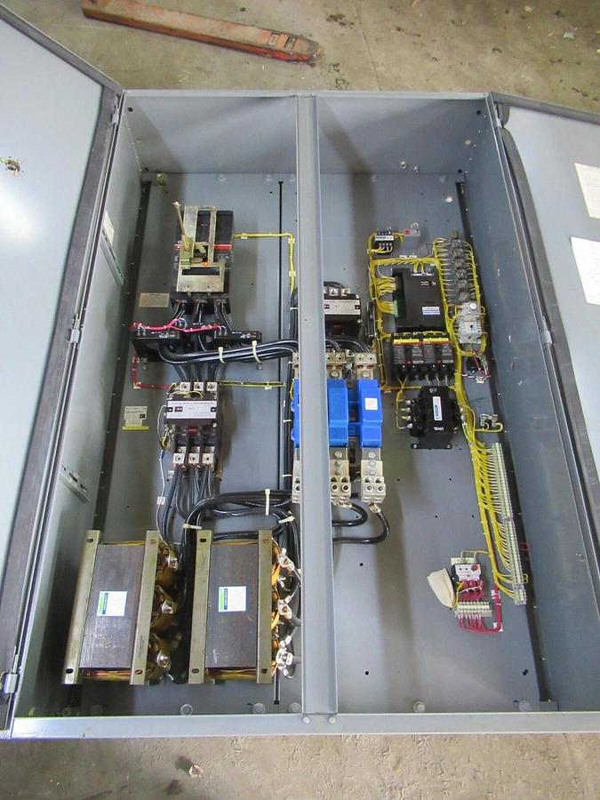 Used 400 HP CUTLER HAMMER SIZE 6 460 VAC REDUCED VOLTAGE SOFT STARTER 540 AMP C10J3