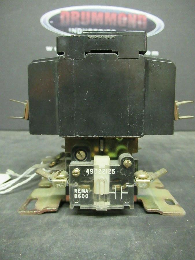 Used FURNAS CONTACTOR 42DE35AF154GE 50 AMP 600 VAC 3-POLE 3-PHASE **WARRANTY**