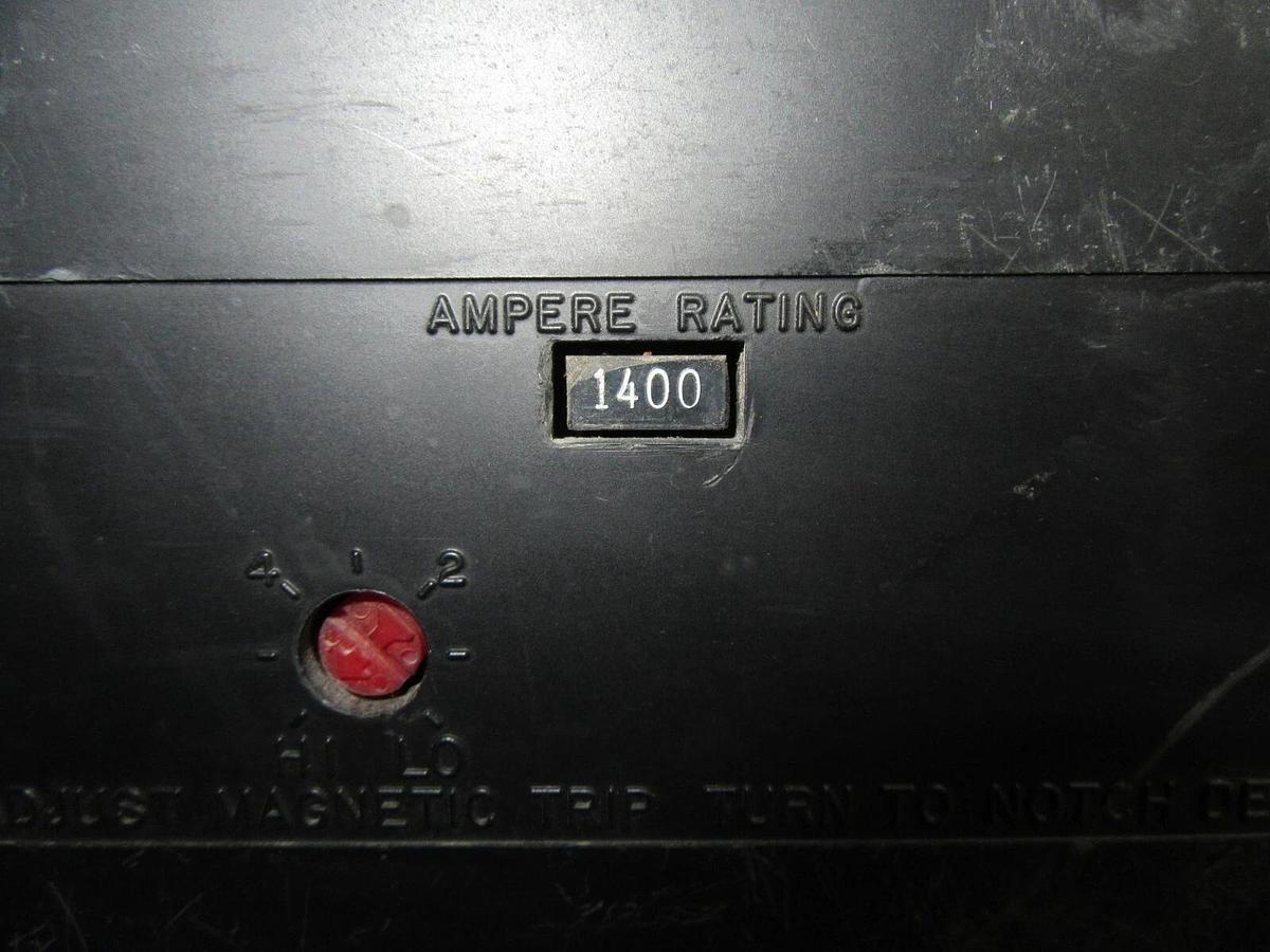 Used WESTINGHOUSE PB 2500 AMP FRAME CIRCUIT BREAKER PB32500F 3 POLE PB32500F 600 VAC