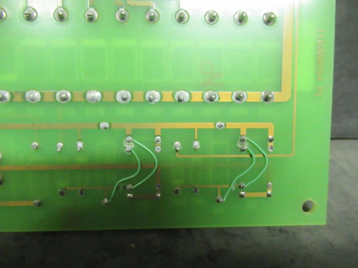 Used EXIDE 101072956 REV P3 POWER SUPPLY FAIL DETECTOR CIRCUIT BOARD 118302754 P1