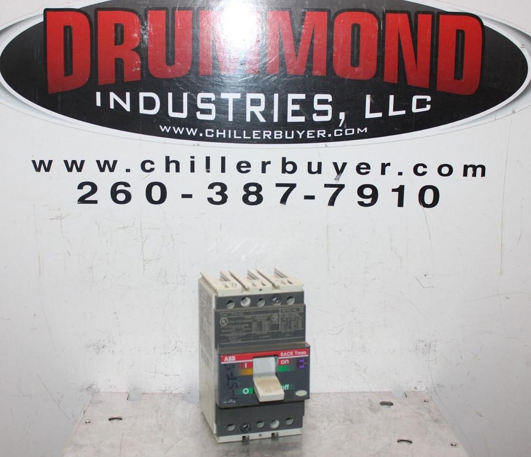 Used ABB CIRCUIT BREAKER T1N100 TMAX 80 AMP 600 VAC 3-POLE **WARRANTY INCLUDED**