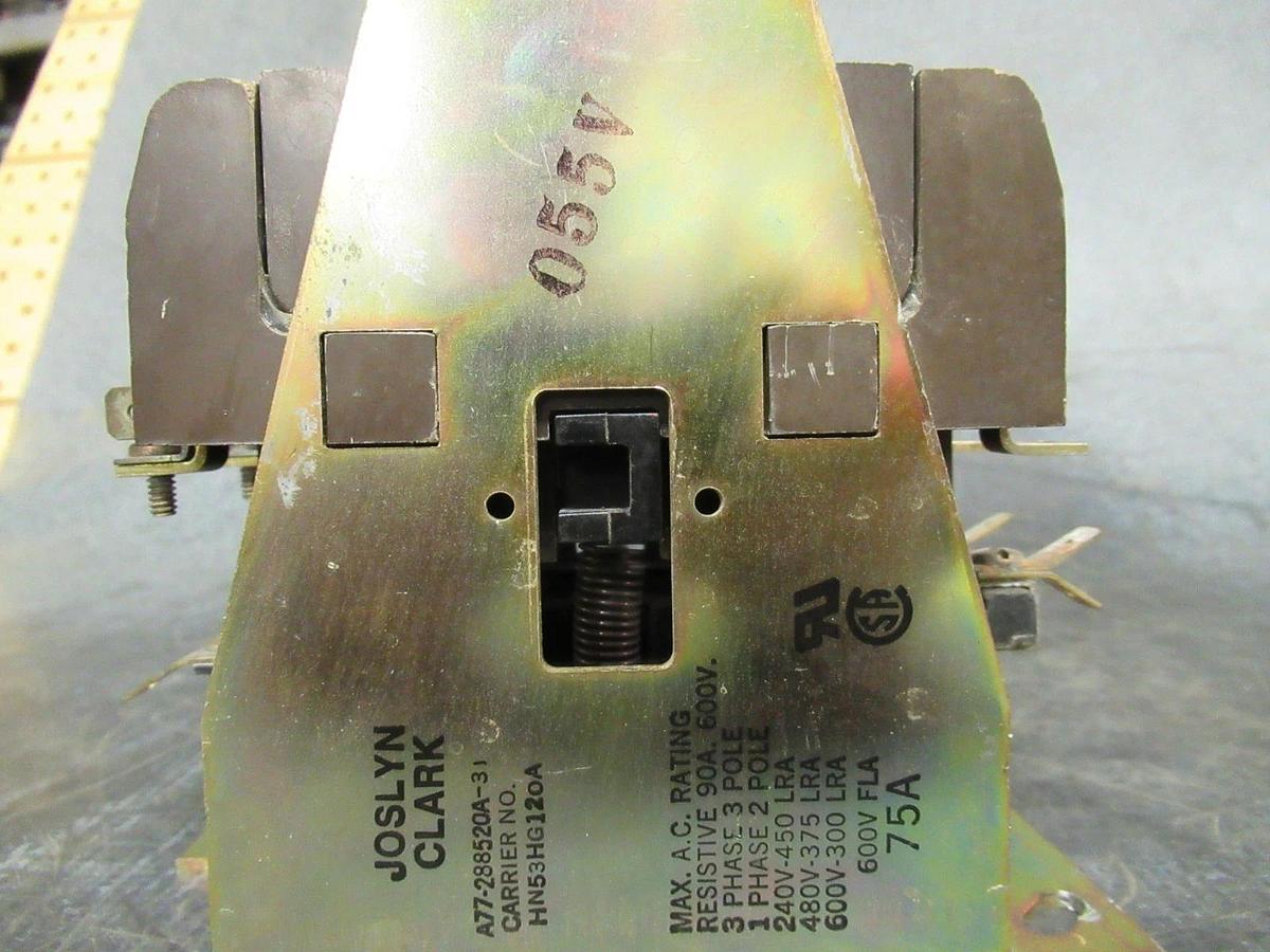 Used JOSLYN CLARK A77-288520A-31 HN53HG120A 600V 90A **WARRANTY INCLUDED**