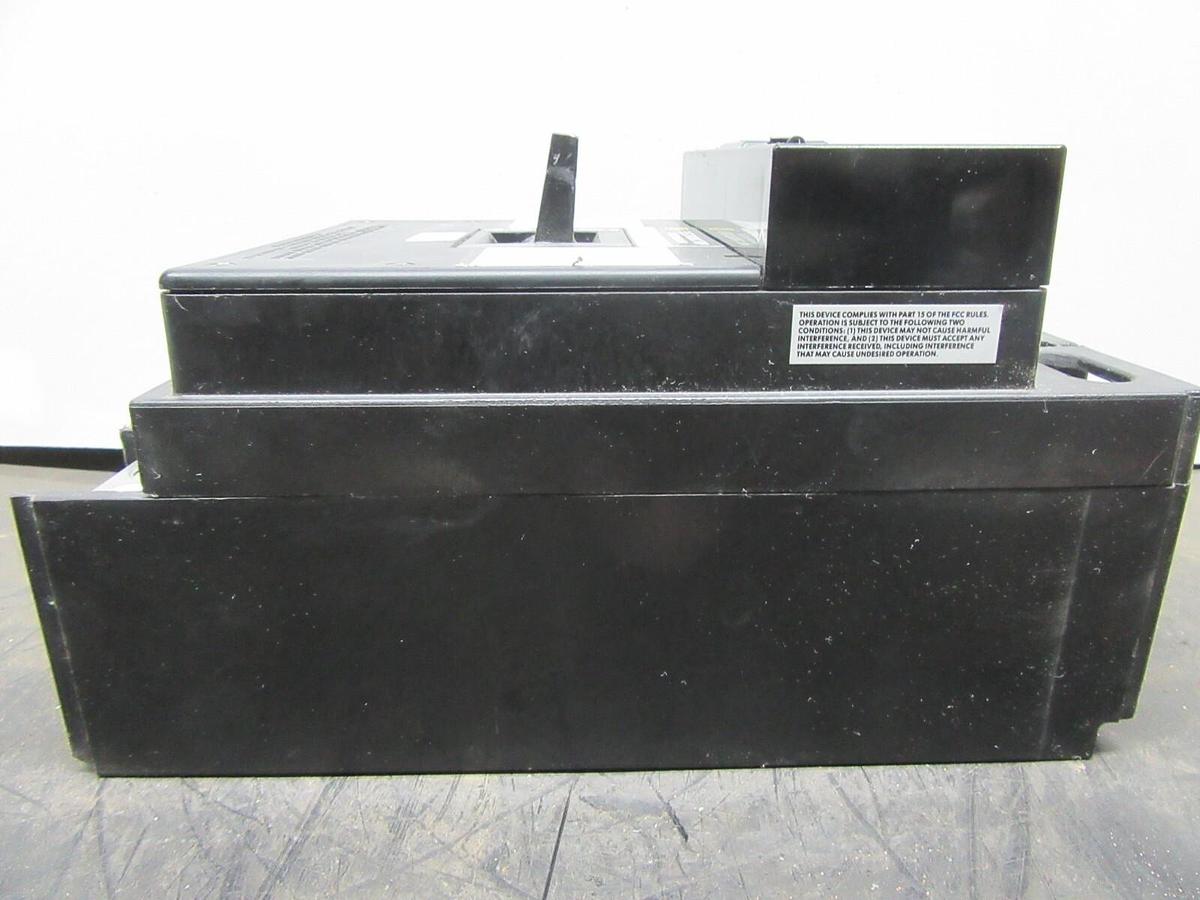 Used SQUARE D CIRCUIT BREAKER LEL36125LS W/ ARP050 250A SENSOR 600 VAC MICROLOGIC LSI