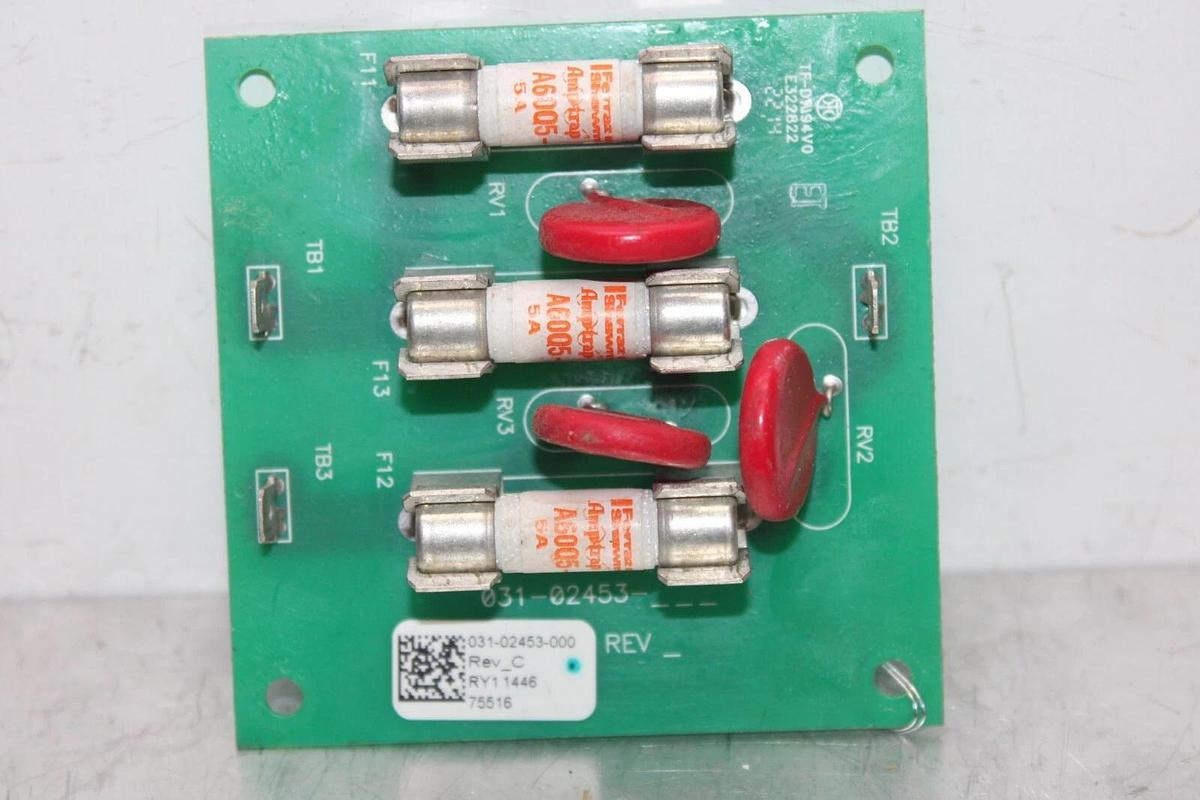 Used YORK VOLTAGE TRANSIENT CIRCUIT BOARD 031-02453-000 REV. C **WARRANTY INCLUDED**