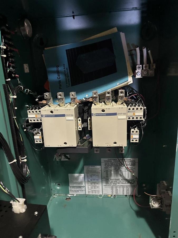 Used 100 AMP ONAN ATS AUTOMATIC TRANSFER SWITCH 240 V 1 PH 3 POLE LTB-4488634