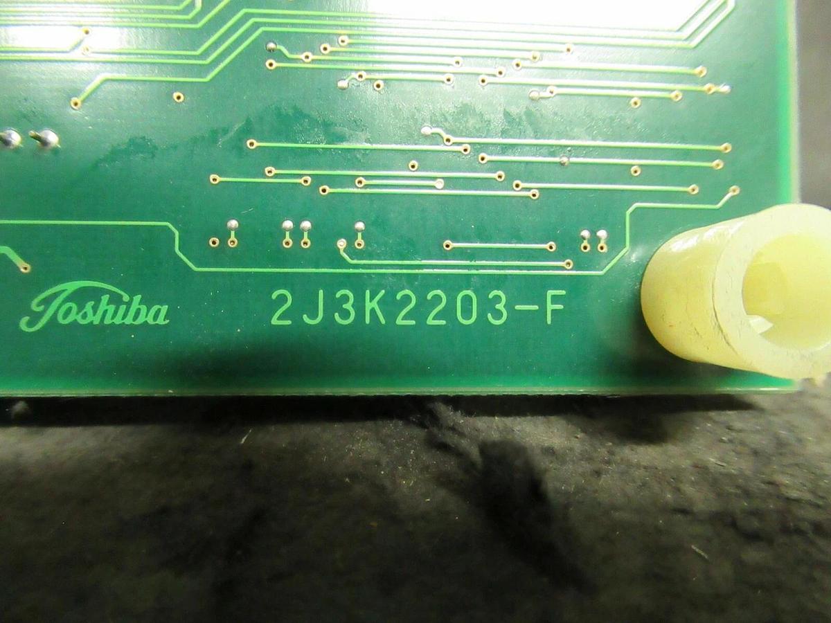 Used TOSHIBA UP1C-2203A CIRCUIT BOARD ASSEMBLY 2J3K2203-F 2N3K2203-F1 **WARRANTY**
