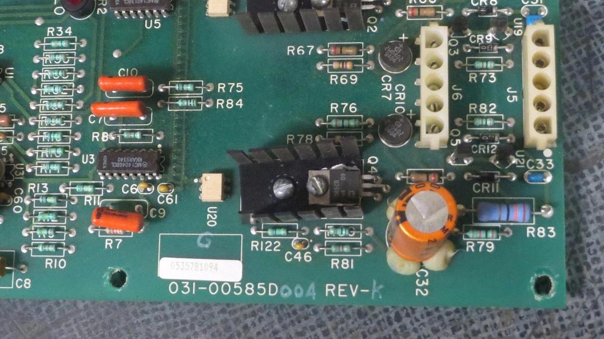 Used YORK CHILLER CIRCUIT BOARD 031-00585D004 REV K **WARRANTY INCLUDED**