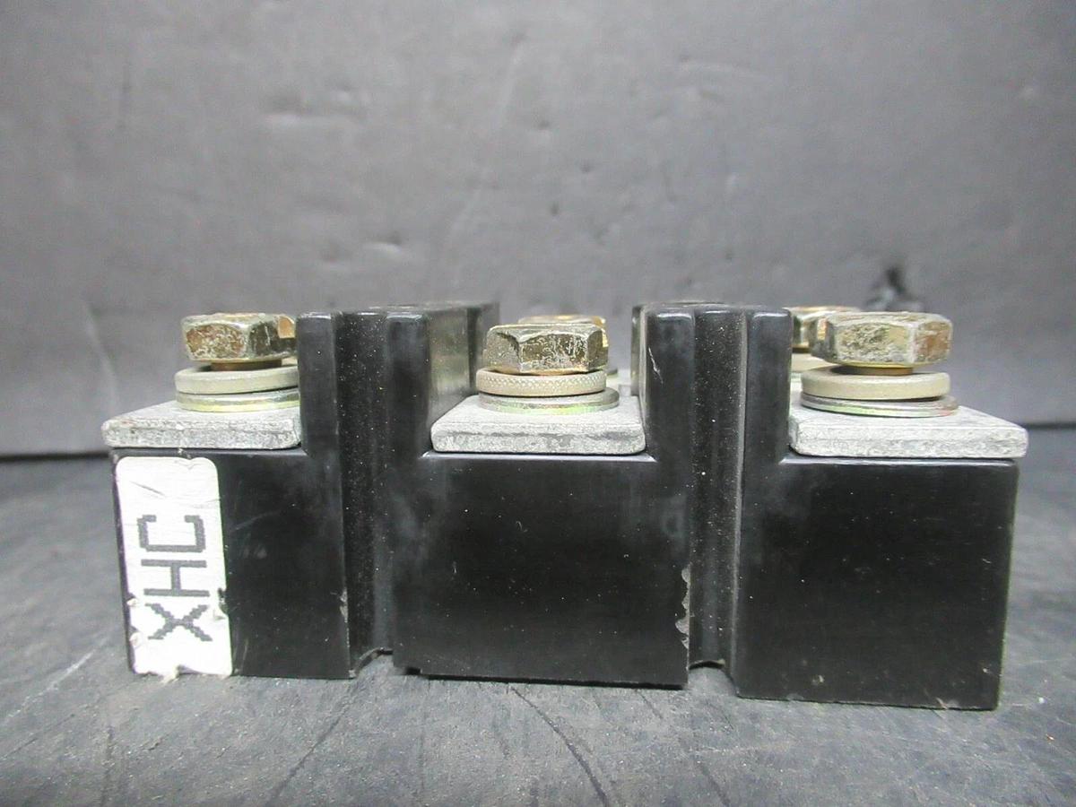 Used GENERAL ELECTRIC TERMINAL BLOCK 8690262G7 600 VOLT 150 AMP CR2960SY139C3D